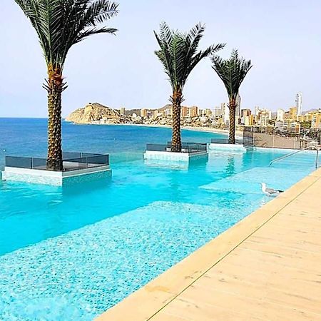 Apartamento De Lujo En Primera Linea De Playa Benidorm Eksteriør billede