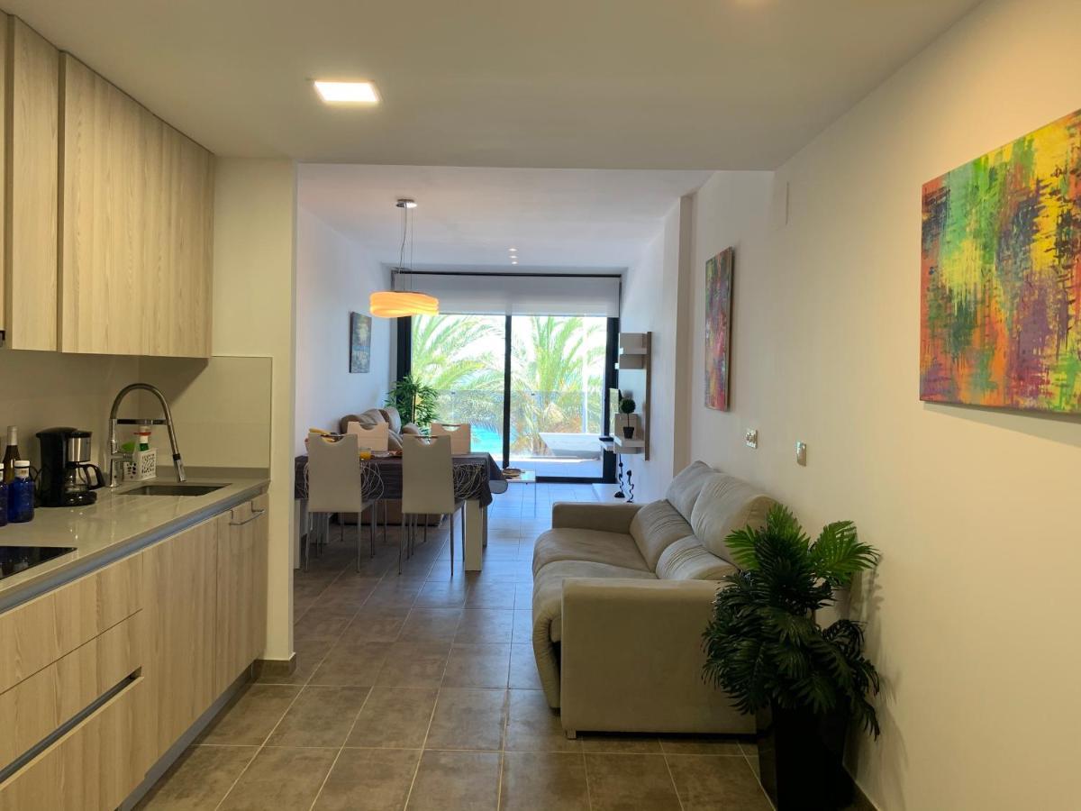 Apartamento De Lujo En Primera Linea De Playa Benidorm Eksteriør billede