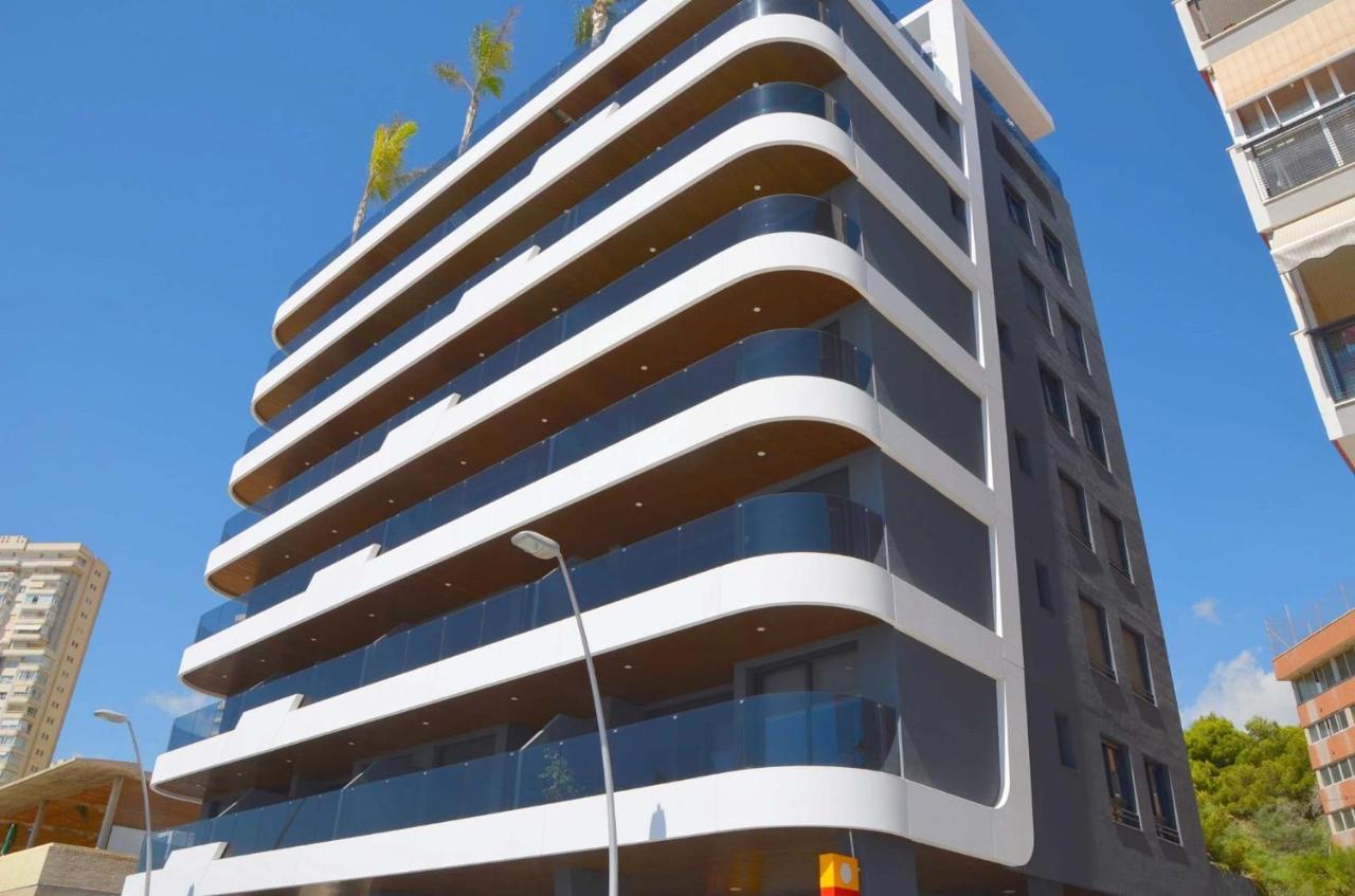Apartamento De Lujo En Primera Linea De Playa Benidorm Eksteriør billede